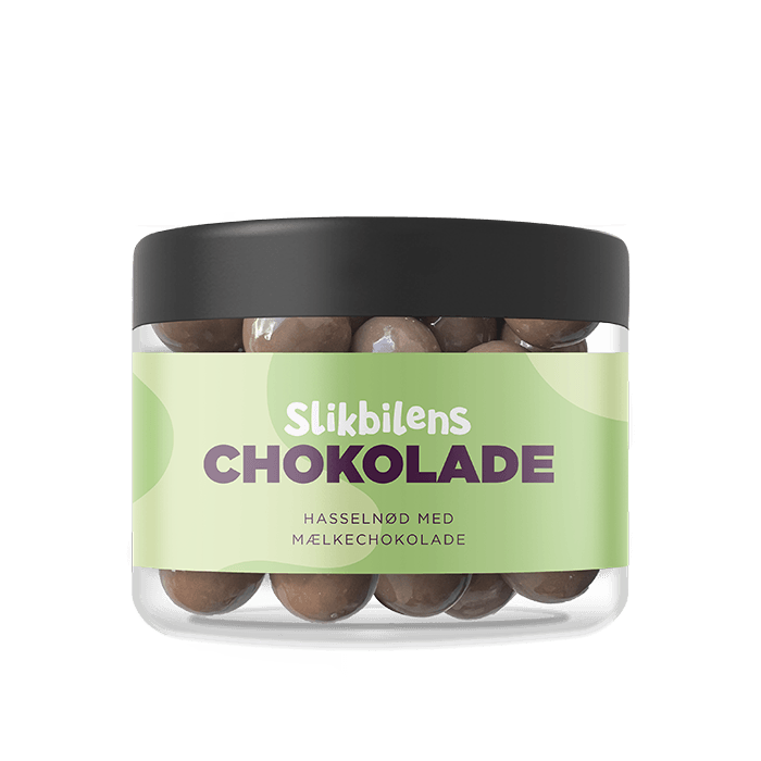 Hasselnød med Mælkechokolade Small - 240g