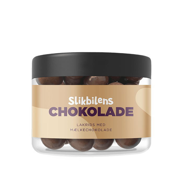 Lakridskugler med Mælkechokolade Small - 240g